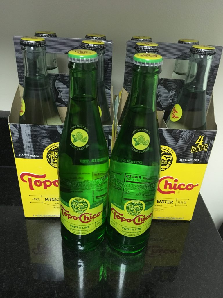 topo chico - use bubbly water for a method of how to stay hydrated