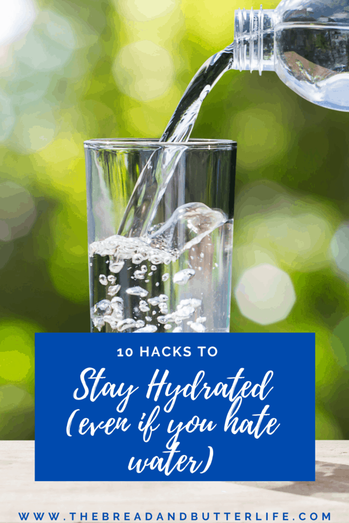 how to stay hydrated (even if you hate water)