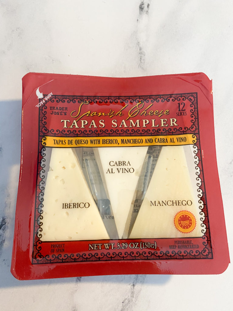easy travel snack trader joe's tapas sampler